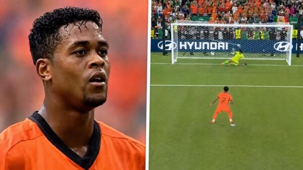 Bizar: Justin en zijn vader Patrick Kluivert missen op identieke wijze hun penalty