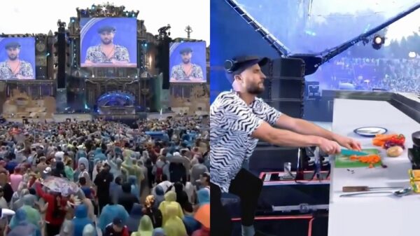 Dj's zijn meestal met hele andere dingen bezig tijdens een optreden