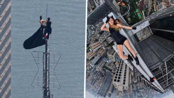 Gestoord stelletje beklimt spits Empire State Building voor huwelijksaanzoek