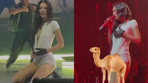 Jennie van Blackpink trekt alle aandacht met haar opvallende Bermuda-driehoek