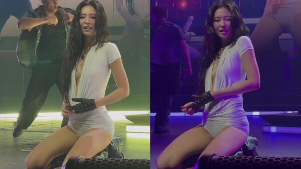 Jennie van Blackpink trekt alle aandacht met haar opvallende Bermuda-driehoek