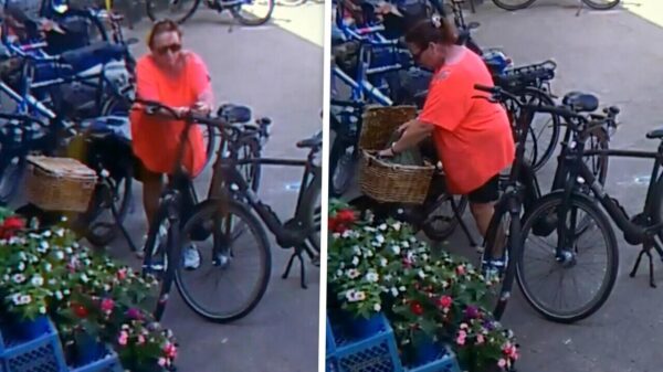 Asociale Beppie jat de fietscomputer van Erwin, hij wil 'm graag terug