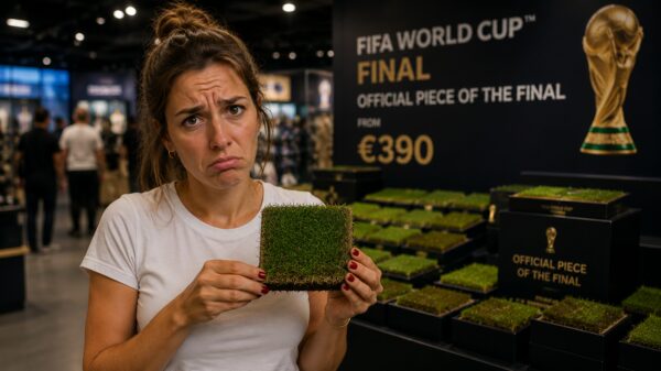 Tuurlijk: FIFA verkoopt alvast stukken grasmat van WK-finale vanaf € 390,-