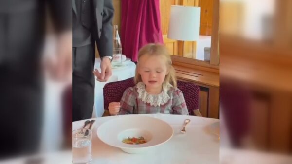Dit is precies hoe ik reageer in een chique restaurant