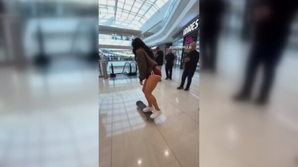 Skater vs. roltrap