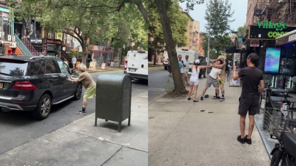 Skateboarder gebruikt board als knuppel na bijna-ongeluk in New York