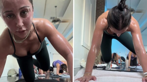 Goedemorgen: Natte dweil begint de dag met een intensieve hot pilates-lesje