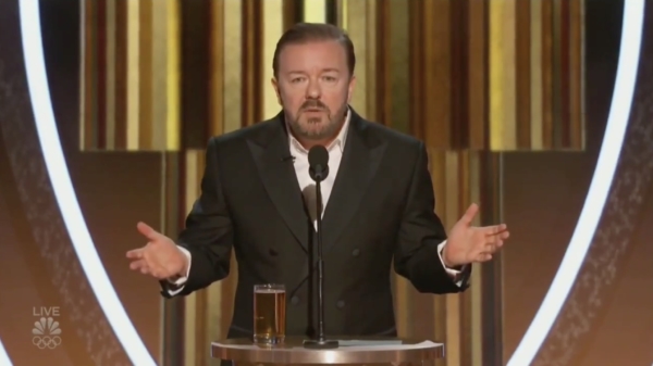 Ricky Gervais vs de Hollywood-elite: "you know nothing about the real world"