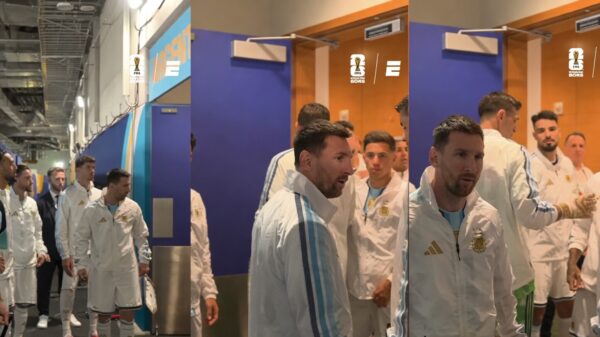 Geruchten over gedwongen nederlaag Argentinië na déze speech van Messi