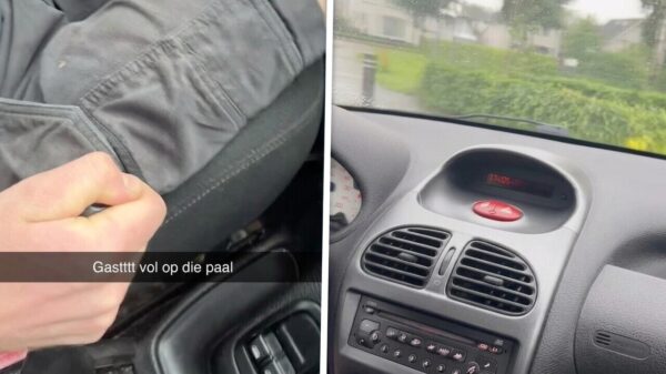 Nederlandse Ken Block probeert handremtrucje en sloopt z'n eigen auto
