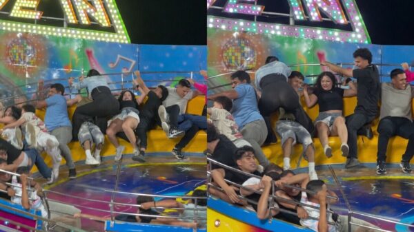 Liefde op de kermis begint soms gewoon met een onbedoelde lapdance