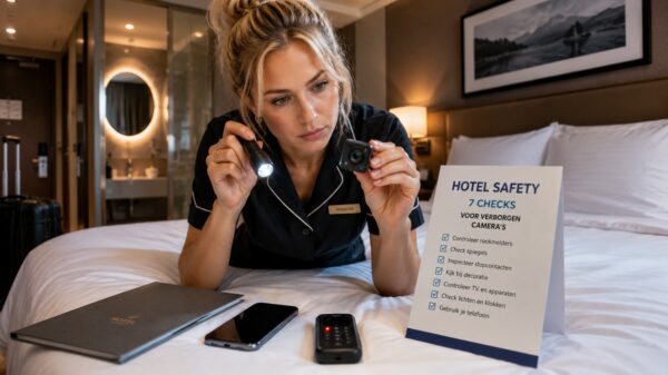 Voormalig hotelmedewerker deelt 7 checks voor verborgen camera’s in hotelkamers