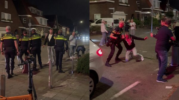 Politie zegt honderd keer ‘wegwezen’ en begint daarna maar te meppen