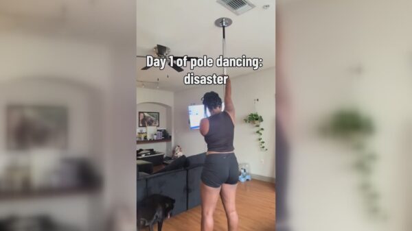 Niet elke kamer is geschikt om in te paaldansen
