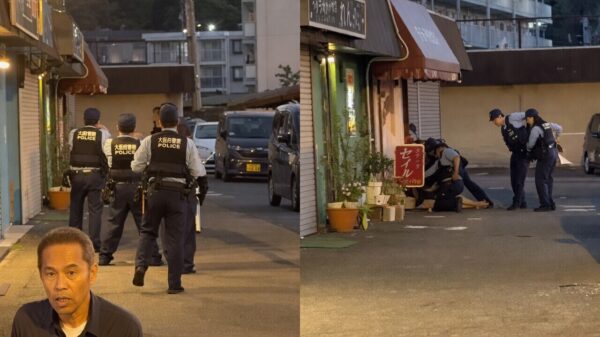 Man met keukenmes beschoten door politie in Japan na bizarre confrontatie
