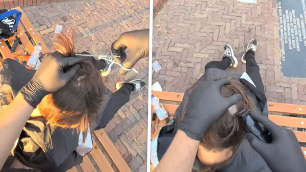 'Hilarische' kapperprank: Mag ik jou een gratis knipbeurtje geven?