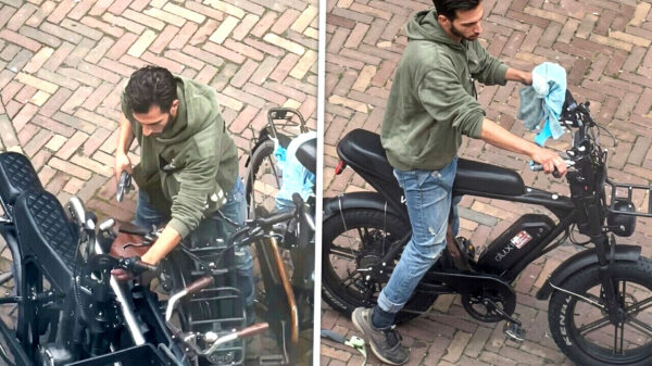 Cultuurverrijker shopt op geheel eigen wijze voor een nieuwe fatbike