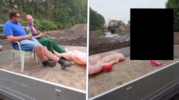 IrisQueen sloopt tuinstoel én ruggenwervels tijdens polder-lapdance