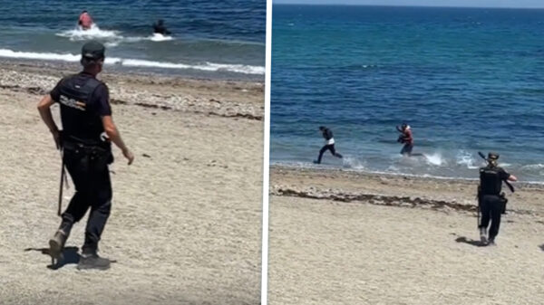 Politie schiet met rubberen kogels op migranten tijdens confrontatie in Ceuta