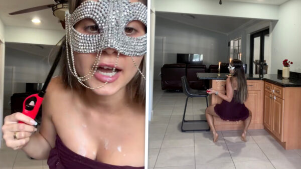 Influencer verdacht van hete was over dochter gieten en brand stichten in keuken