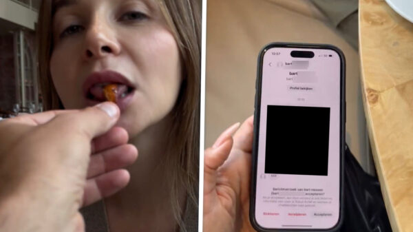 Victoria Koblenko zet Bartje die vieze foto's DM't behoorlijk voor paal