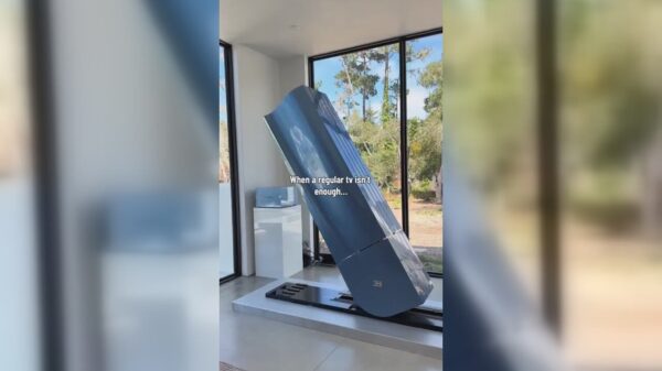 Bugatti's nieuwe opvouwbare tv