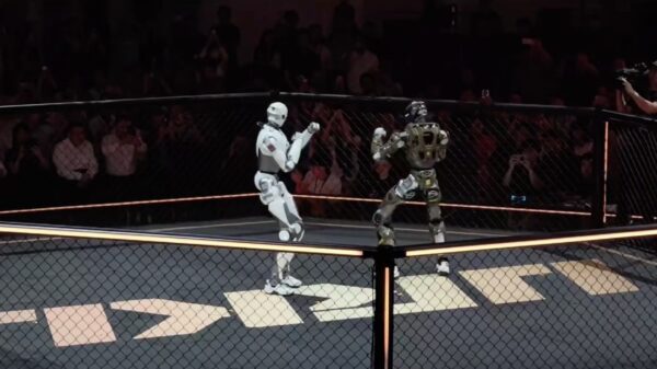 Zelfs robots zijn toxic: Robbie danst op lijk van z'n MMA-tegenstander!