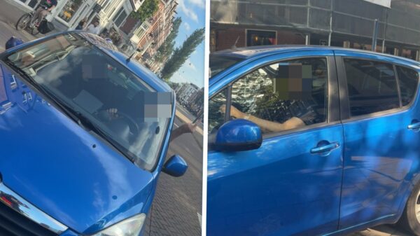 Ordinaire road rage in Amsterdam maakt halve straat in één klap wakker