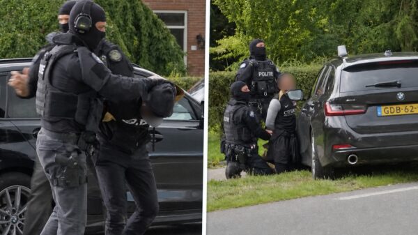 Nieuwe beelden vrijgegeven arrestatie Overasselt, verdachte duidelijk in beeld