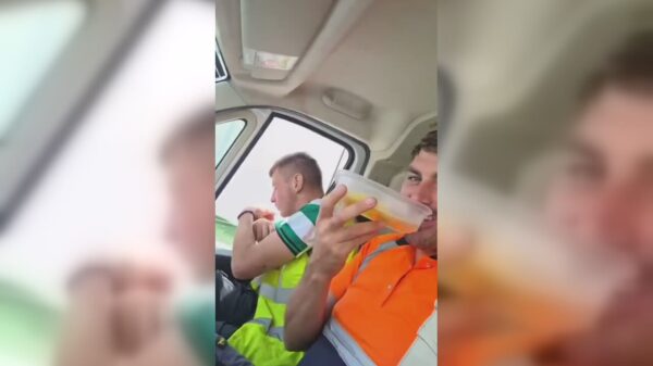 Geintje op het werk