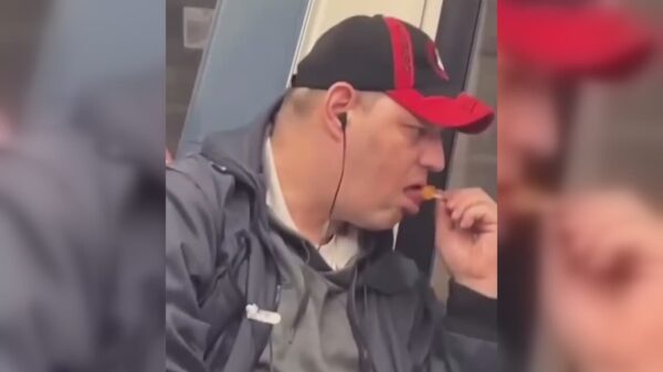 Trainen in de trein voor een belangrijk overleg