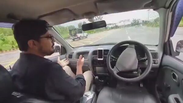 De eerste zelfrijdende auto in India