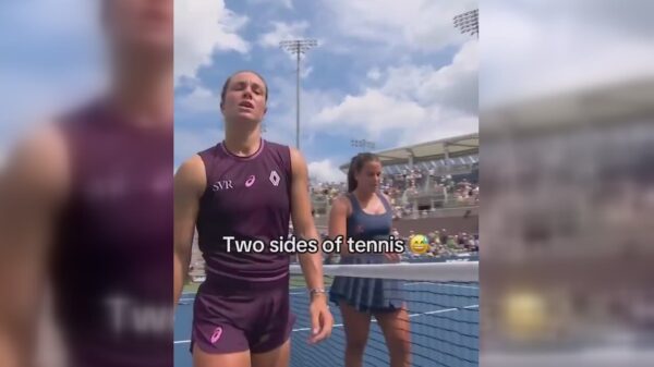 Je hebt winnaars en verliezers in het tennis