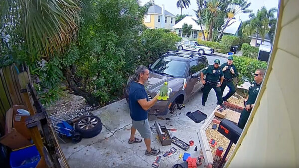 Politie komt massaal vrouw in nood helpen, maar het blijkt papegaai Rambo te zijn