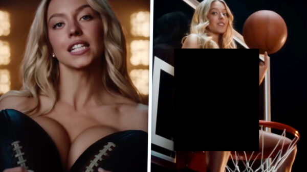 Sydney Sweeney trekt álles uit en maakt mannen gek met pikante sportreclame