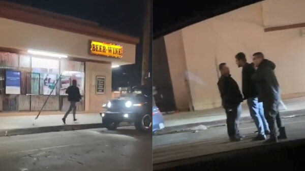 Automobilist wordt tijdens verkeersruzie knock-out geslagen door keiharde suckerpunch