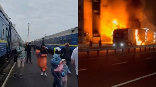 Russische drone raakt trein van Kyiv naar Warschau vlak bij Poolse grens