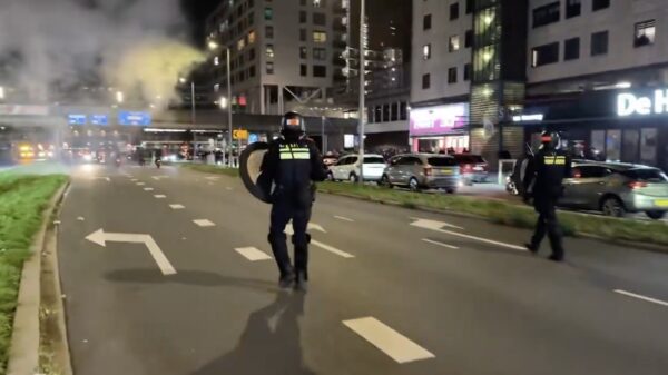 ME bekogeld na stille tocht voor Juan Alfredo Goeloe, één aanhouding