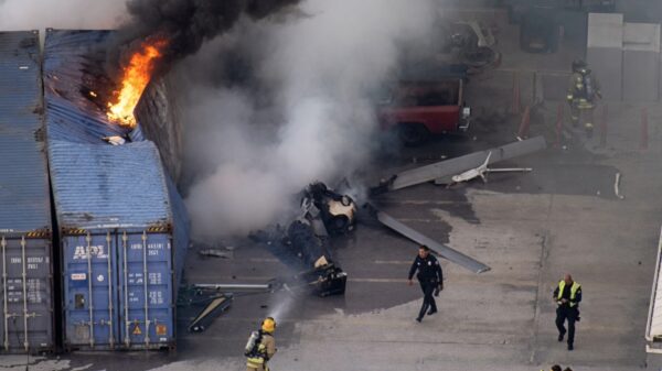 Beelden vanuit neerstortende NBC-helikopter van de fatale crash in LA