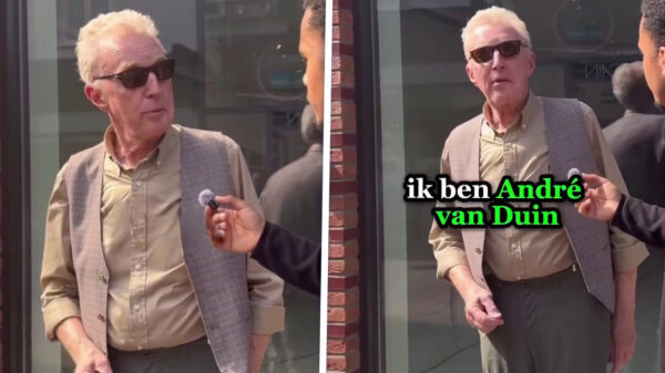 Interviewer heeft totaal geen idee welke levende legende hij voor zich heeft