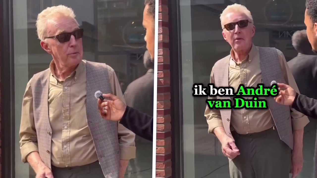 Interviewer heeft totaal geen idee welke levende legende hij voor zich heeft