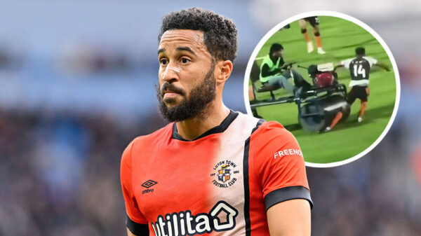 Beelden: Oud-international Andros Townsend omvergereden in Thailand