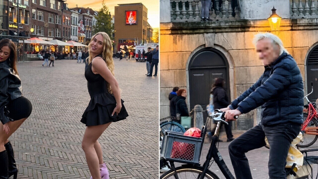 Boerin Anna ergert zich aan starende man terwijl ze provocerend dansje doet