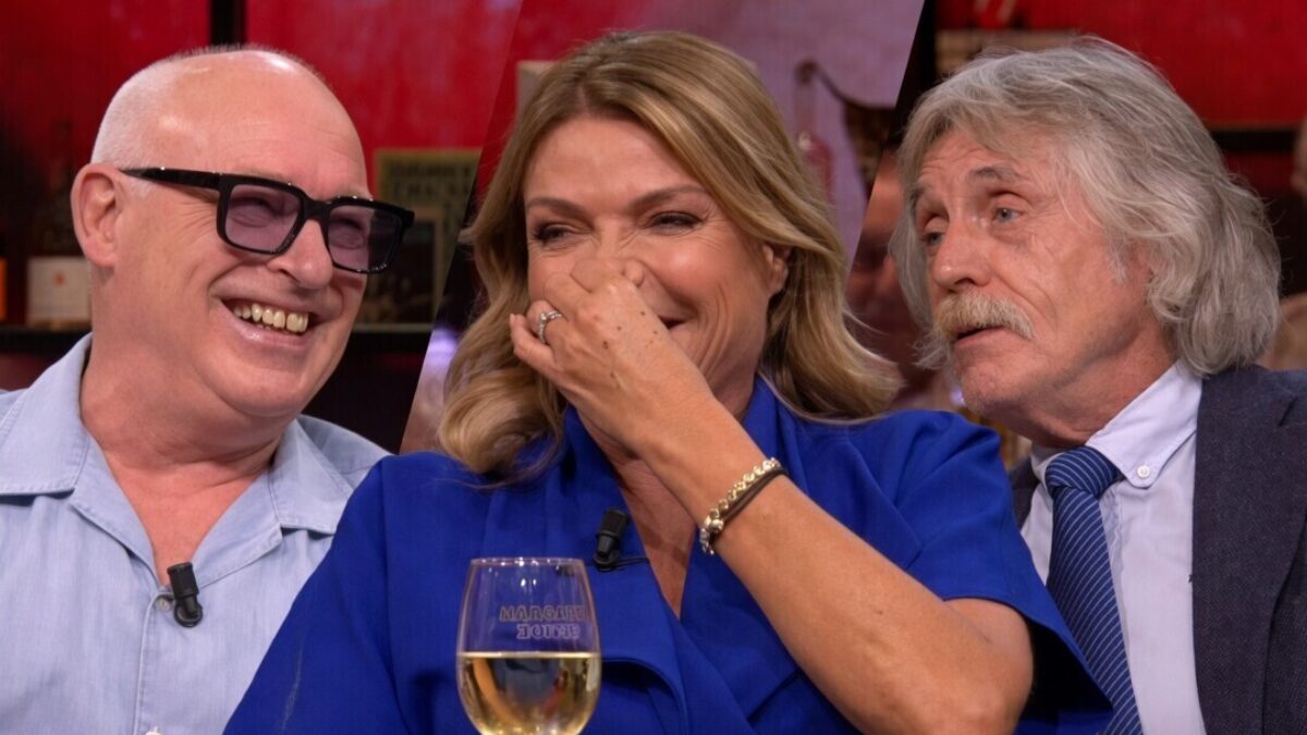 René van der Gijp en Goedele Liekens gaan stuk om orgasme-anekdote Johan Derksen