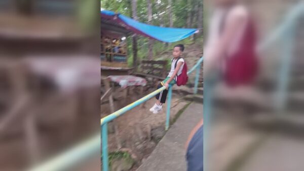 Waarom trappen lopen als je de railing kunt nemen?