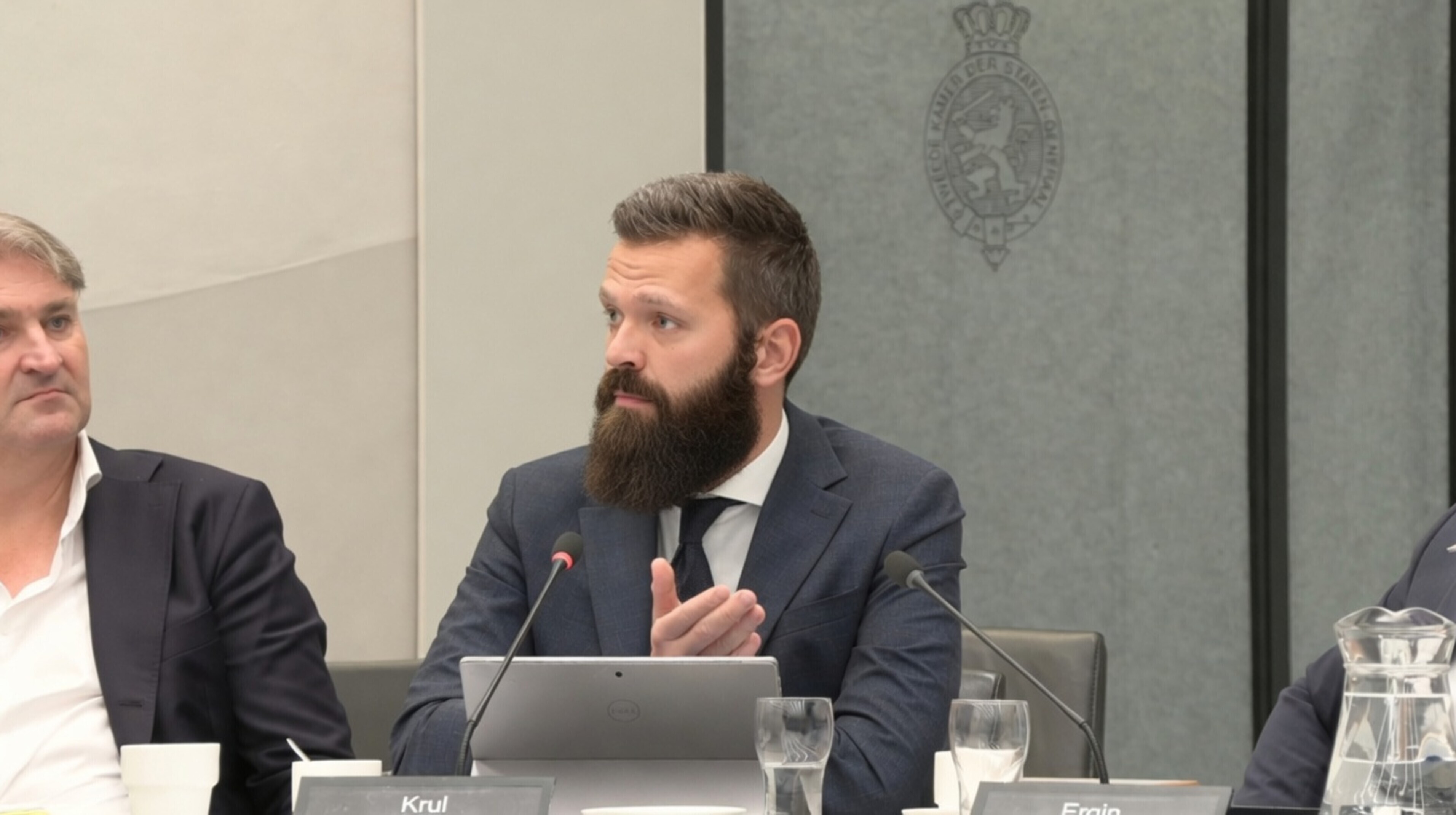 Harmen Krul van het CDA pleit voor de komst van een moslimomroep