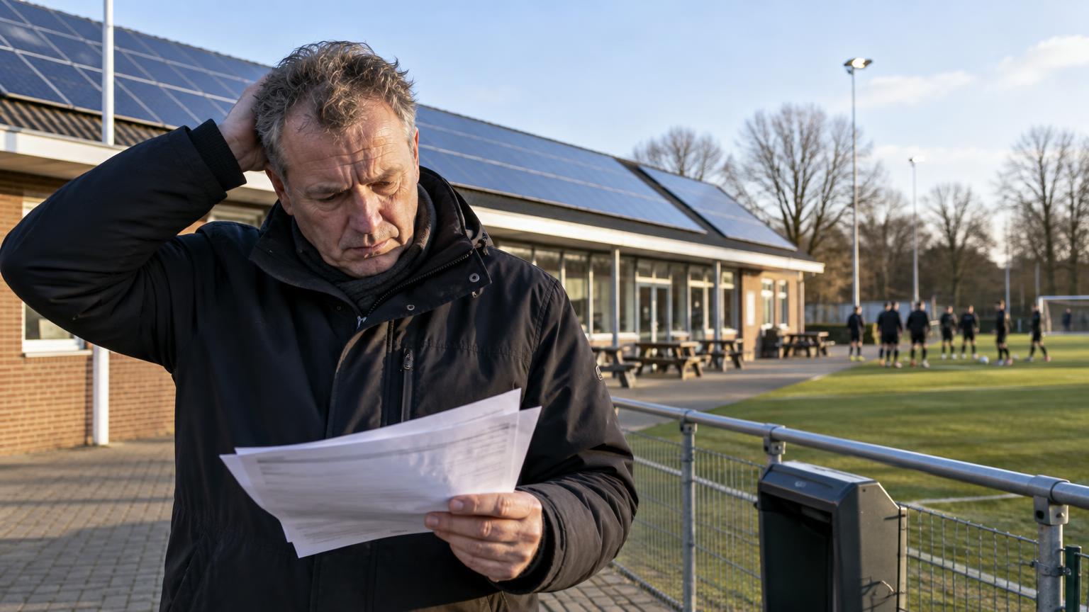 Voetbalclub met 90 zonnepanelen mag straks €10.000 extra betalen aan energiekosten