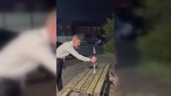 Spelen met vuurwerk: nooit verstandig