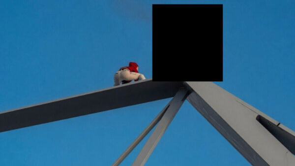 Brandende man springt van 23 meter hoge brug in Luik, politie onderzoekt stunt