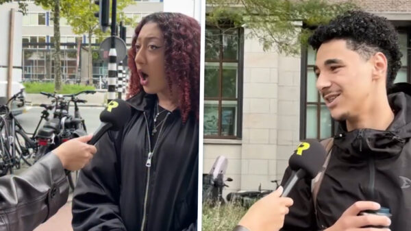 Interviewer stelt jongeren de vraag of zij zouden vechten voor Nederland